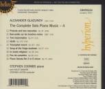 Glazunov - Komplette Klaviermusik Vol. 4 (Stephen Coombs, Klavier)