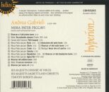 Gabrieli Andrea (Ca.1510-1586) - Missa Pater Peccavi & Other Works (His Majestys Consort of Voices)