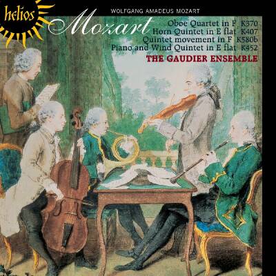 Mozart Wolfgang Amadeus - Quintet For Piano And Wind: Horn Quintet (The Gaudier Ensemble)