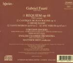 Faure Gabriel - Requiem & Other Choral Music
