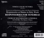 Victoria Tomás Luis De (1548-1611) - Tenebrae Responsories (Choir Of Westminster Cathedral / David Hill (Dir))