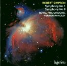 Simpson Robert (1921-1997) - Symphonies Nos.1 & 8...