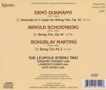 Chamber - Dohnanyi/martinu/schoenberg Trios (Leopold Trio, The)