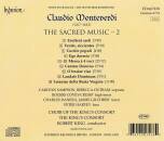 Monteverdi Claudio - Sacred Music 2, The (Kings Consort The / King Robert)