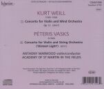 Weill - Vasks - Violin Concertos (Anthony Marwood (Violine - Dir))