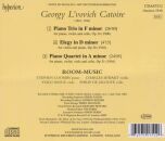 Catoire Georgij (1861-1926) - Chamber Music (Room-Music)