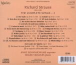 Strauss Richard (1864-1949) - Complete Songs: 2, The (Anne Schwanewilms (Sopran) - Roger Vignoles)