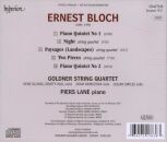 Bloch Ernest (1880-1959) - Piano Quintets (Goldner String Quartet - Piers Lane (Piano))