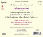 Dubois Théodore (1837-1924) - Romantic Piano Concerto: 60, The (Cédric Tiberghien (Piano) - BBC Scottish SO)