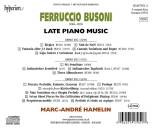 Busoni Ferruccio - Spaete Klavierwerke (Hamelin Marc-Andre)