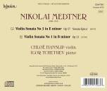 Medtner Nikolai - Violin Sonatas Nos 1 & 3 (Hanslip Chloë / Driver Danny)