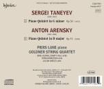 Tanejew Sergej / u.a. - Klavierquintette (Goldner String Quartet / Lane Piers)