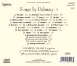 Debussy Claude - Songs By Debussy - 3 (France Jennifer / Martineau Malcolm)
