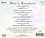 Durufle Maurice / u.a. - Music For Remembrance (Choir of Westminster Abbey)