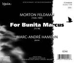 Feldman Morton - For Bunita Marcus (Hamelin Marc-Andre)