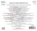 Paisiello - Salieri - Mozart - Sarti - Soler - Arias For Benucci (Matthew Rose (Bass) - Arcangelo - Jonathan Cohen)