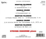 Feldman - Crumb - Palais De Mari: A Little Suite For Christmas (Steven Osborne (Piano))