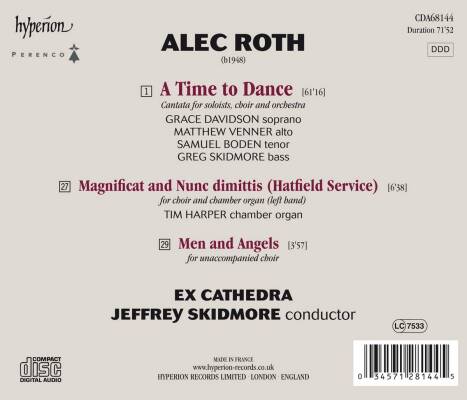 Roth Alec (*1948) - A Time To Dance (Ex Cathedra / Jeffrey Skidmore (Dir))