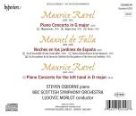 Ravel - De Falla - Piano Concertos: Noches En Los Jardines De Espana (Steven Osborne (Piano) - BBC Scottish SO)