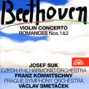Beethoven Ludwig van - Violin Concerto: Romances Nos.1 & 2 (Josef Suk (Violine) - Czech Philharmonic Orchestra)