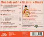 Bruch - Mendelssohn - Rossini - Works For Clarinet And Orchestra (Ludmila Peterková (Klarinette))