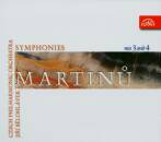 Martinu Bohuslav (1890-1959) - Symphonies Nos.3 & 4 (Czech Philharmonic Orchestra)