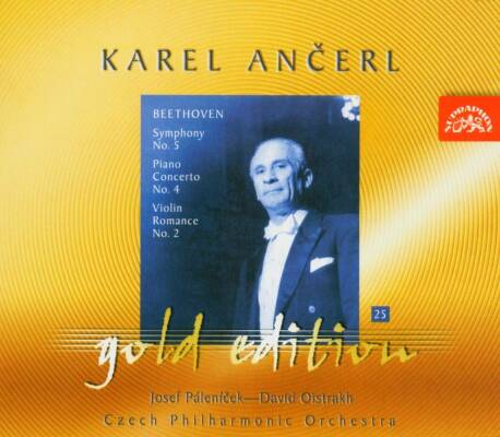 Beethoven Ludwig van - Ancerl Gold Edition 25 (Czech Philharmonic Orchestra - Karel Ancerl (Dir))