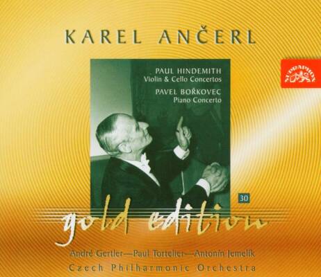 Hindemith Paul / u.a. - Ancerl Gold Edition 30 (Czech Philharmonic Orchestra / Ancerl Karel)