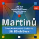 Martinu Bohuslav (1890-1959) - Overture - Rhapsody - Sinfonia Concertante (Czech Philharmonic Orchestra)
