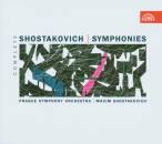 Shostakovich Dimitri (1906-1975) - Symphonies (Complete / Prague SO - Maxim Shostakovich (Dir))