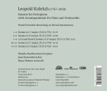 Kozeluch Leopold (1747-1818) - Sonatas For Fortepiano, Flute And Cello (Monika Knoblochova (Fortepiano))