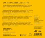 Zelenka Jan Dismas (1679-1745) - Lamentations Of Jeremiah Prophet, The (Collegium Marianum / Jana Semerádová (Dir))
