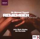 Tippett Michael - Remember your Lovers (Ainsley John Mark...