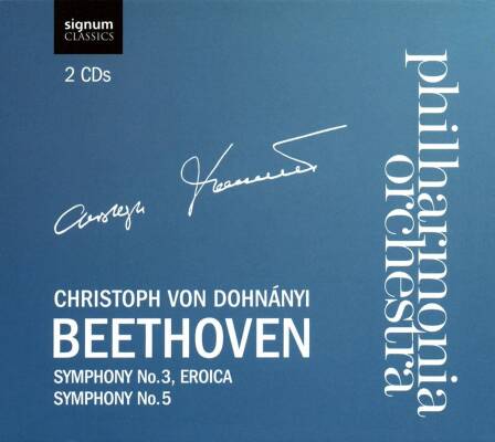Beethoven Ludwig van - Symphony No. 3 & 5 (Philharmonia Orchestra London)