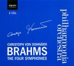 Brahms Johannes - Four Symphonies, The (Philharmonia...