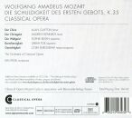 Mozart Wolfgang Amadeus (1756-1791 / - Die Schuldigkeit Des Ersten Gebots (Classical Opera - Ian Page (Dir / / CD & CD-Rom)