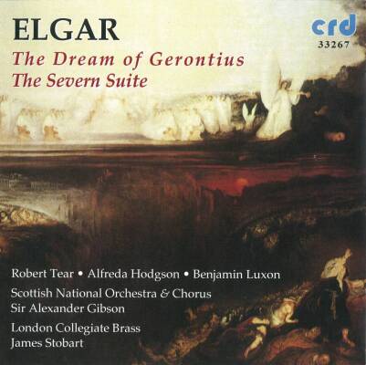 Elgar Edward - The Dream Of Gerontius Op.38 (Tear Robert / Hodgson Alfreda)