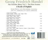 Händel Georg Friedrich - Flute Sonatas (LEcole dOrphee)