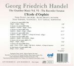 Händel Georg Friedrich - Recorder Sonatas (LEcole dOrphee)