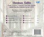 Tallis Thomas - Gaude Gloriosa - Magnificat And Nunc Dimittis (Choir Of New College Oxford / Higginbottom Edward)