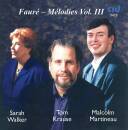 Faure Gabriel - Melodies - Vol.3 (Sarah Walker...