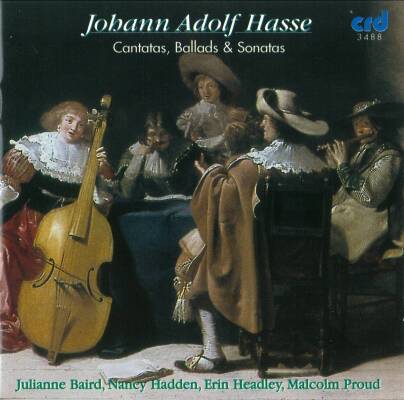 Hasse Johann Adolf - Cantatas, Ballads & Sonatas (Baird Julianne / Ryke Ryan de)