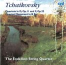 Tschaikowski Pjotr - String Quartets, Quartet Movement B...