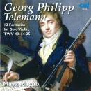 Telemann Georg Philipp - 12 Fantasias For Solo Violin...