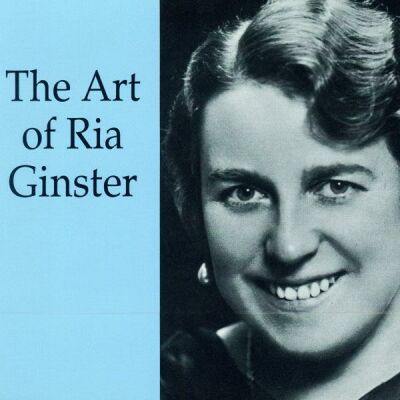 Brahms - Debussy - Schumann - Schubert - U.a. - Art Of Ria Ginster, The (Ria Ginster (Sopran) - Gerald Moore (Piano))