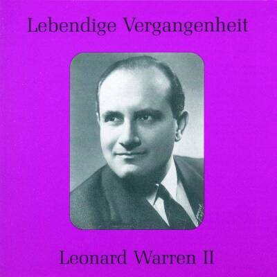 Damrosch / Tours / Spross /  - Leonard Warren (Warren Leonard /  / 1911-1960 - Vol.2: Songs)