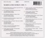 Marie-Luise Schilp (Mezzosopran) - Marie-Luise Schilp (1900-? / Diverse Komponisten)