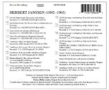Herbert Janssen (Bariton) - Herbert Janssen (1892-1965 / Diverse Komponisten)