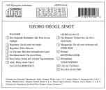 Wagner Richard / u.a. - Georg Oeggl (Oeggl Georg / 1900-1954 singt)