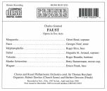 Gounod Charles - Faust 1947 / 48 (Beecham/G.-Boue/Nore/Rico/Bourdin)